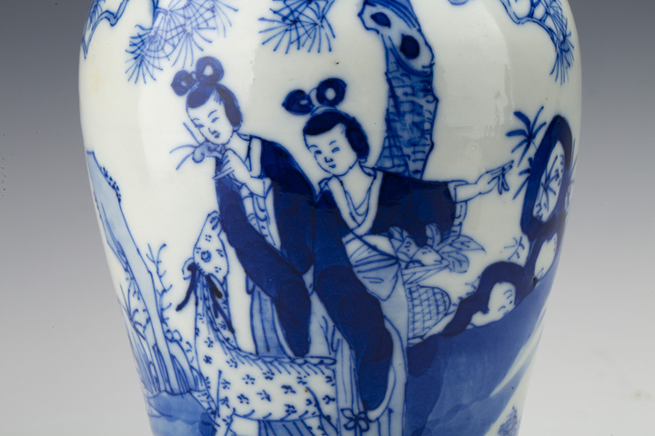 古玩陶瓷清晚·青花麻姑獻(xiàn)壽圖觀音瓶
拍賣,當(dāng)前價(jià)格0元