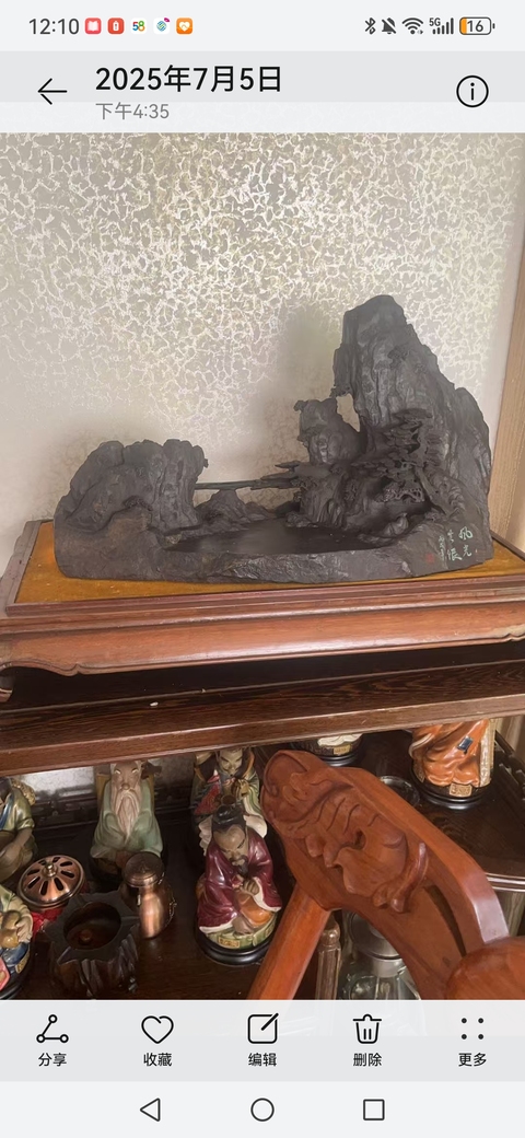 古玩雜項端硯真品鑒賞圖