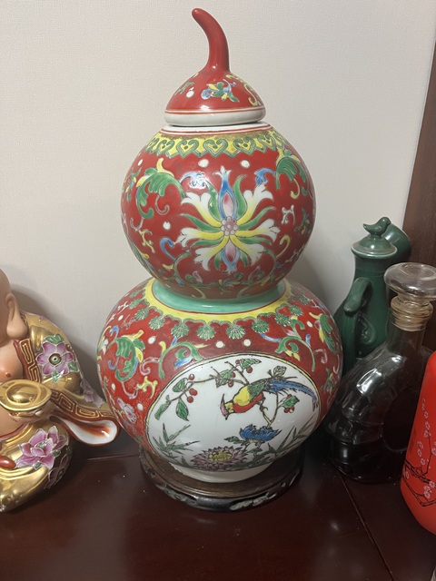 古玩陶瓷葫蘆瓶真品鑒賞圖