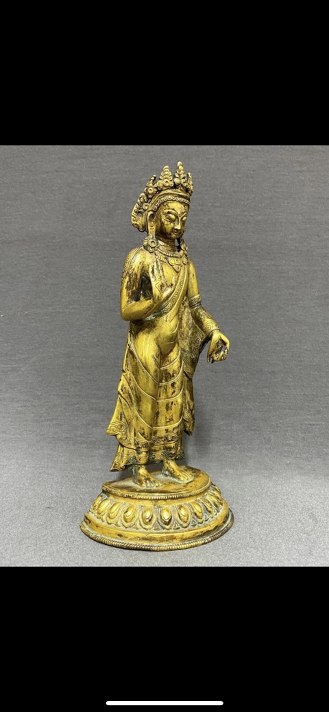 古玩銅器造像真品鑒賞圖