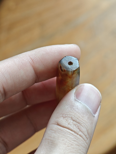 古玩玉器玉勒子真品鑒賞圖