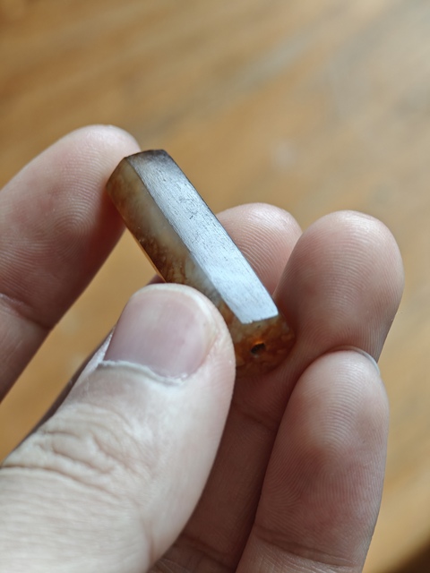 古玩玉器玉勒子真品鑒賞圖