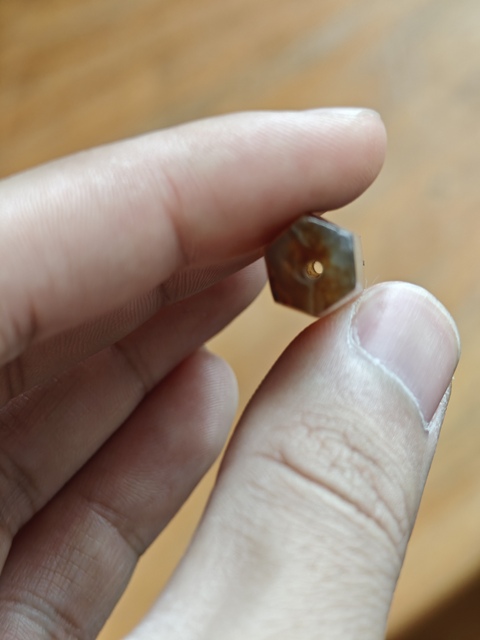 古玩玉器玉勒子真品鑒賞圖