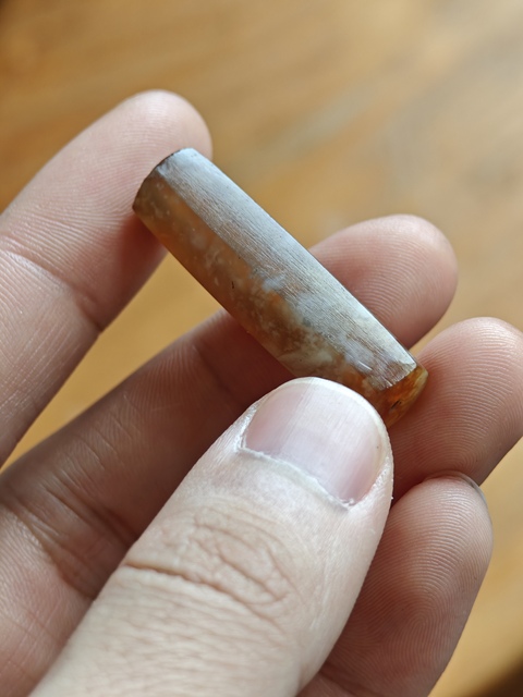 古玩玉器玉勒子真品鑒賞圖