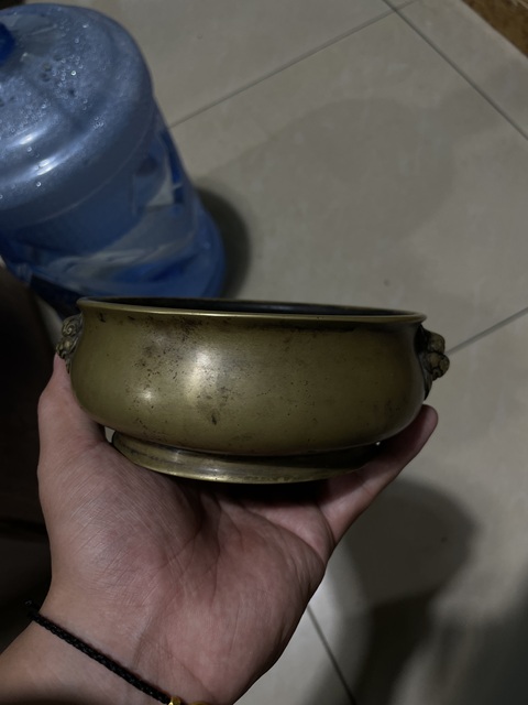 古玩銅器清代宣德爐真品鑒賞圖