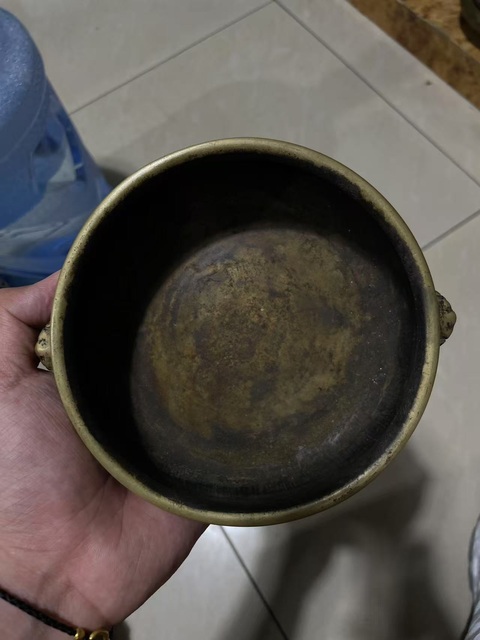 古玩銅器清代宣德爐真品鑒賞圖