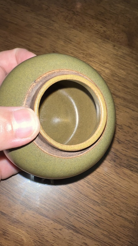 古玩陶瓷茶葉末釉蓋罐真品鑒賞圖