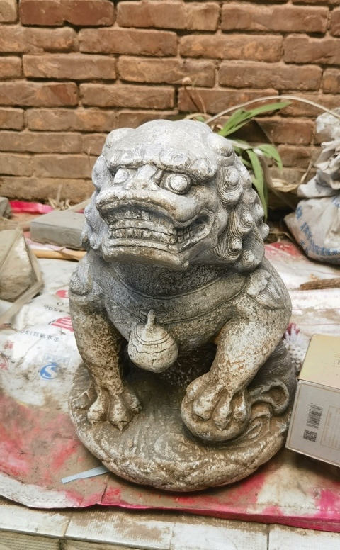 古玩雜項獅子真品鑒賞圖