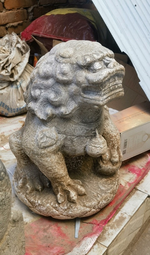 古玩雜項獅子真品鑒賞圖