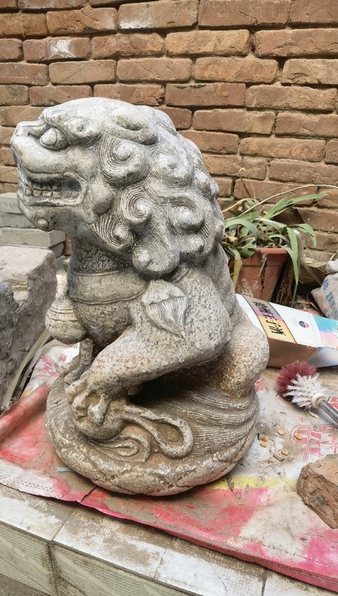古玩雜項獅子真品鑒賞圖