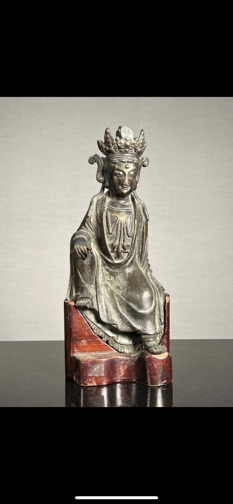 古玩銅器造像真品鑒賞圖