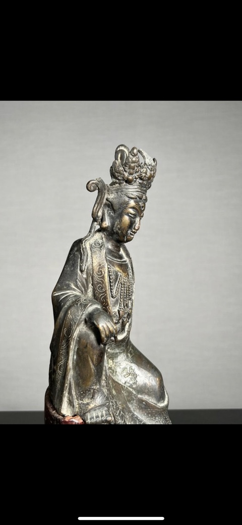 古玩銅器造像真品鑒賞圖