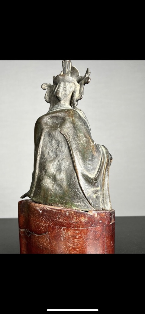 古玩銅器造像真品鑒賞圖