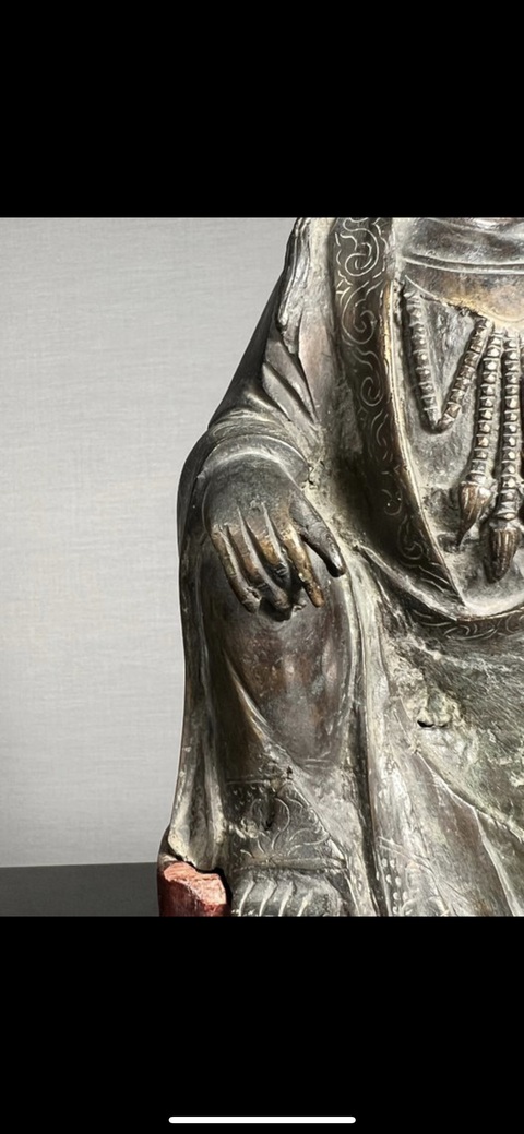 古玩銅器造像真品鑒賞圖