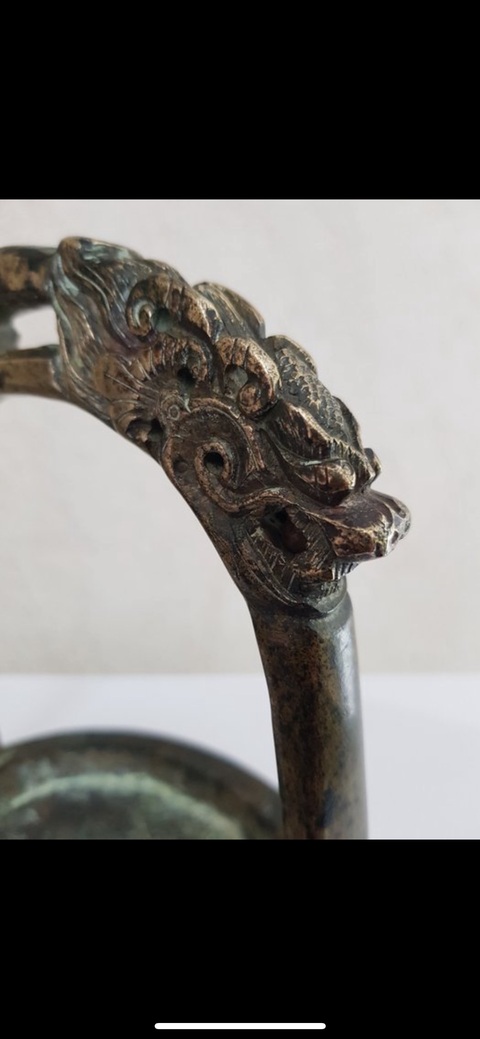 古玩銅器馬凳真品鑒賞圖