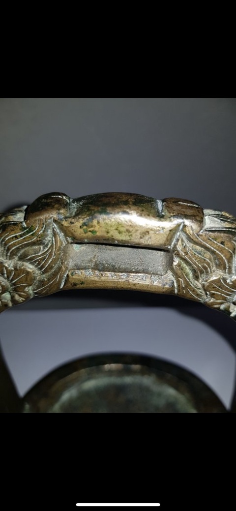 古玩銅器馬凳真品鑒賞圖