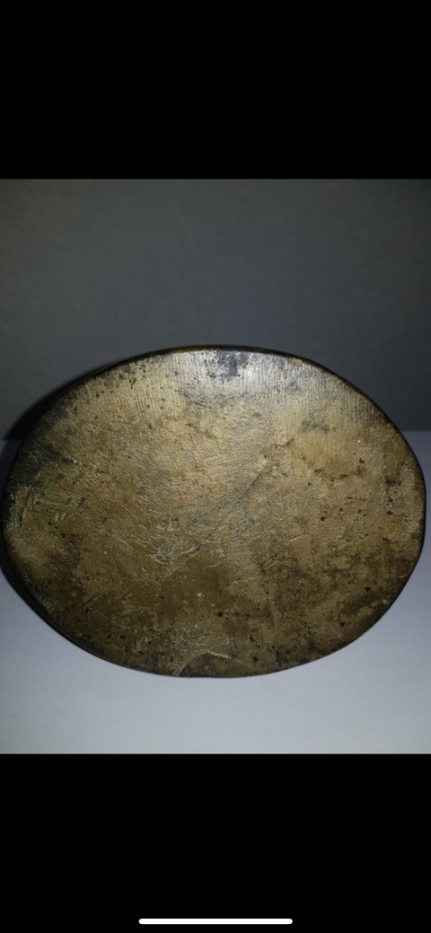 古玩銅器馬凳真品鑒賞圖