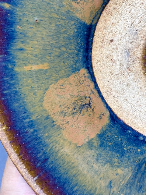 古玩陶瓷盤真品鑒賞圖