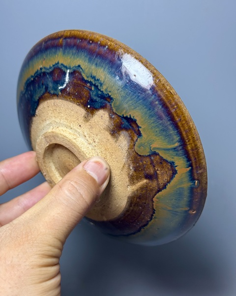 古玩陶瓷盤真品鑒賞圖