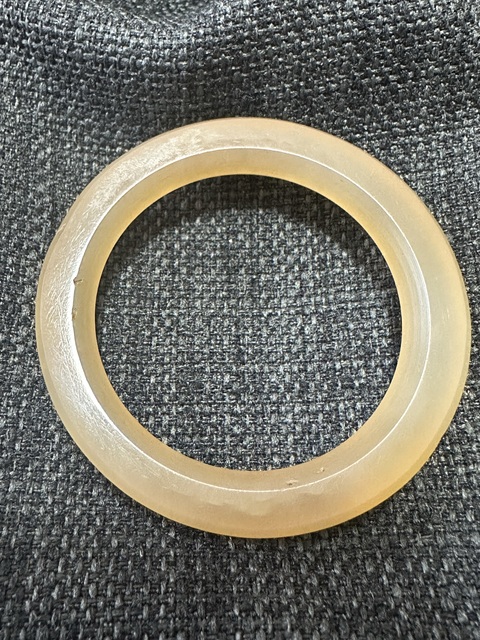 古玩玉器瑪瑙雕“三才環(huán)”真品鑒賞圖