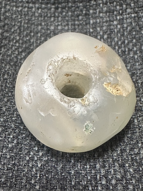 古玩玉器瑪瑙雕“素紋珠”真品鑒賞圖