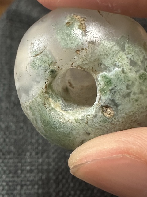 古玩玉器瑪瑙雕“素紋珠”真品鑒賞圖