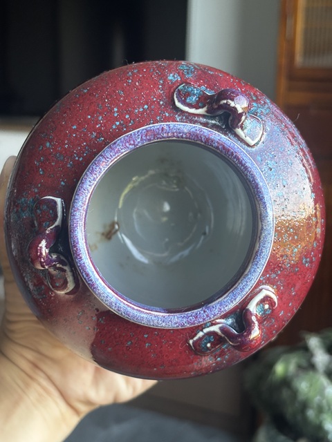 古玩陶瓷窯變釉罐（日本瓷）真品鑒賞圖