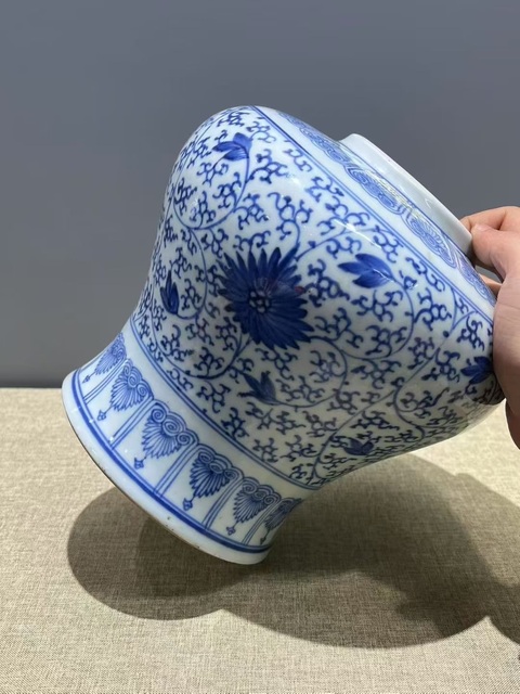 古玩陶瓷天字罐真品鑒賞圖