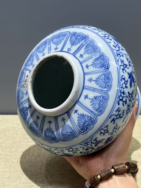 古玩陶瓷天字罐真品鑒賞圖