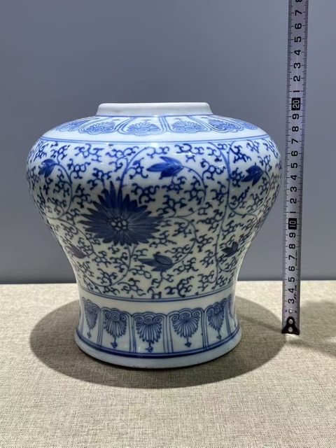 古玩陶瓷天字罐真品鑒賞圖