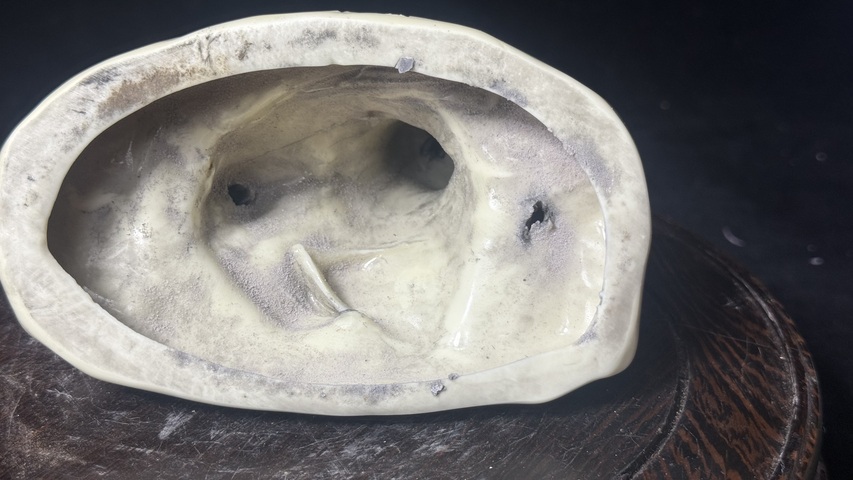 古玩陶瓷德化白瓷羅漢雕塑真品鑒賞圖