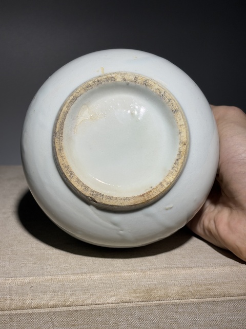古玩陶瓷白釉缽式爐真品鑒賞圖