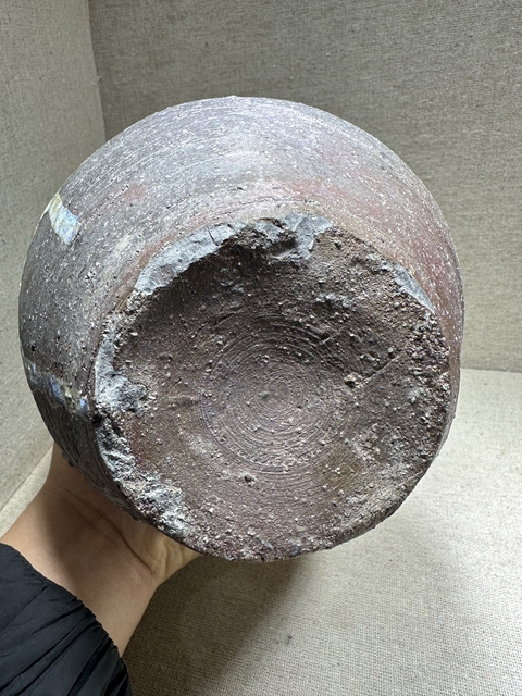 古玩陶瓷宣州窯窯變釉執壺真品鑒賞圖