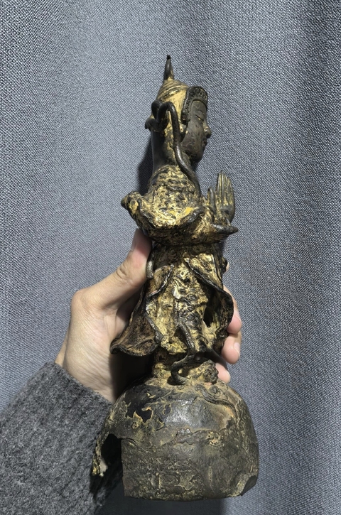 古玩銅器造像真品鑒賞圖