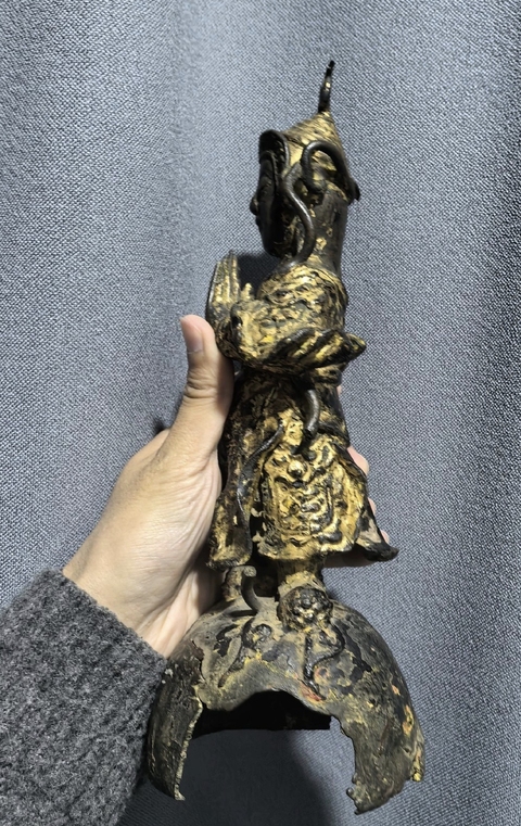 古玩銅器造像真品鑒賞圖