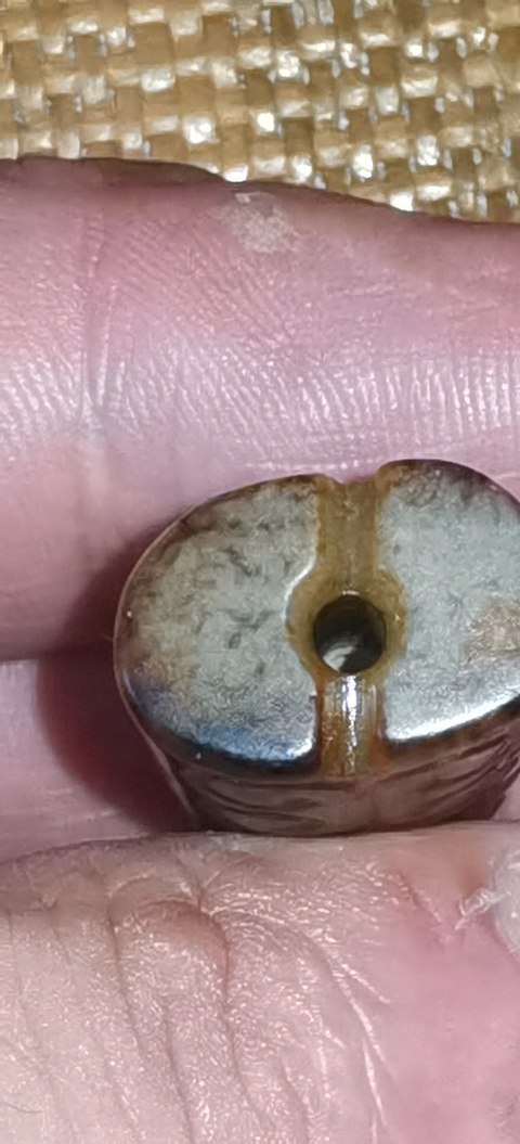 古玩玉器仿古做舊玉勒子真品鑒賞圖