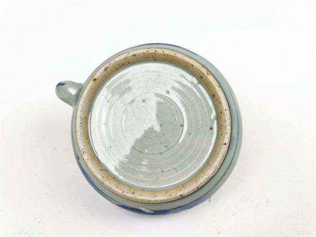 古玩陶瓷清中晚·青花山水茶壺拍賣，當前價格0元