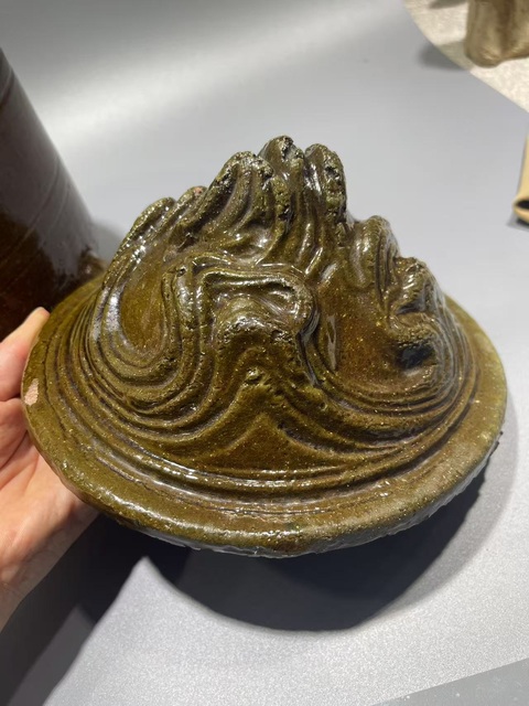 古玩陶瓷漢·博山奩拍賣，當(dāng)前價(jià)格198元