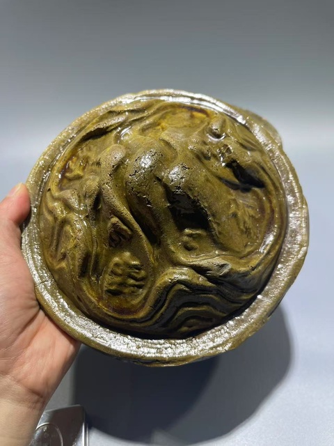 古玩陶瓷漢·博山奩拍賣，當前價格198元