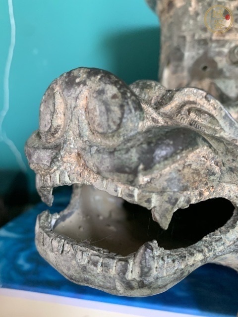 古玩銅器仿古銅豬龍拍賣,當前價格555元