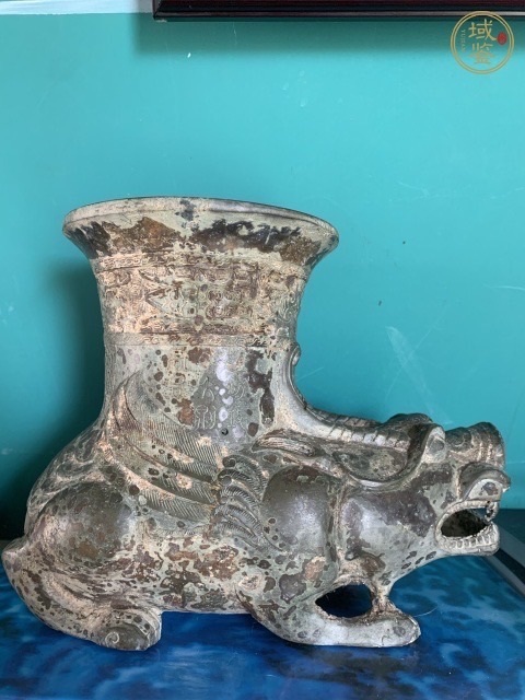 古玩銅器仿古銅豬龍拍賣,當前價格555元