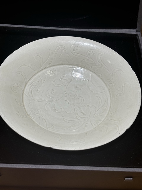 古玩陶瓷宋·定窯白釉盤拍賣，當前價格450000元