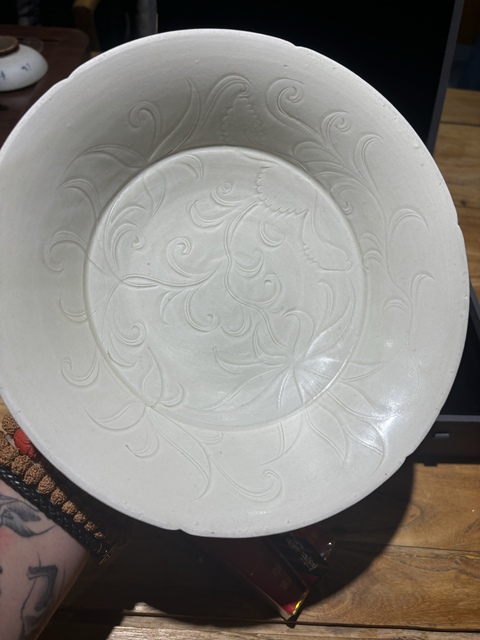 古玩陶瓷宋·定窯白釉盤拍賣，當前價格450000元