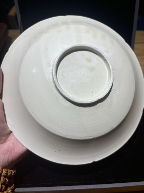 古玩陶瓷宋·定窯白釉盤拍賣，當前價格450000元