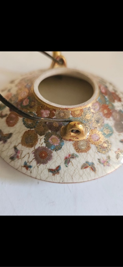 古玩陶瓷提梁壺真品鑒賞圖