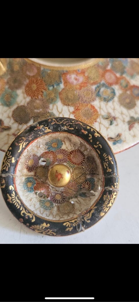 古玩陶瓷提梁壺真品鑒賞圖