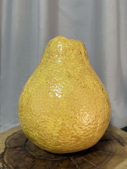 古玩陶瓷黃釉柚子擺件拍賣，當前價格888元