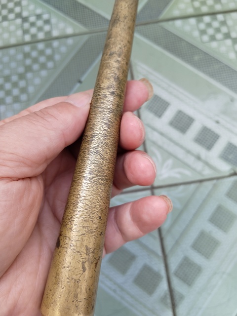 古玩銅器戒指棒真品鑒賞圖