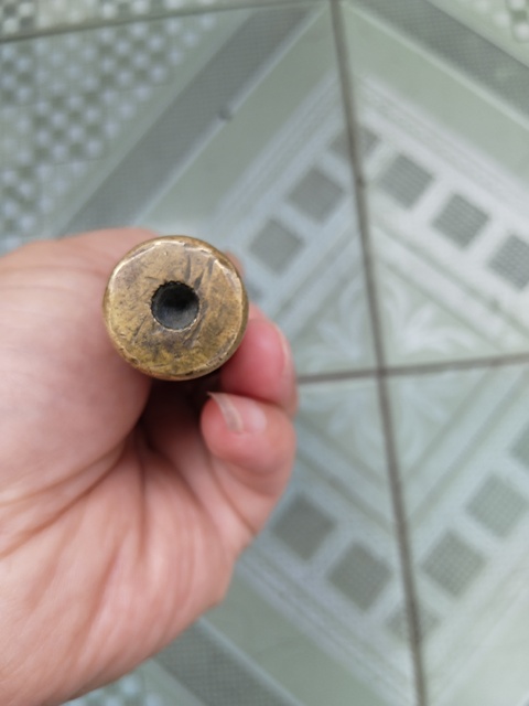 古玩銅器戒指棒真品鑒賞圖