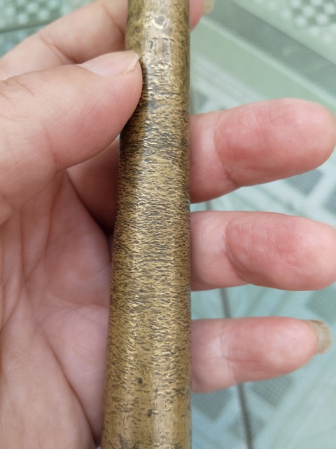 古玩銅器戒指棒真品鑒賞圖